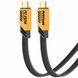 Дата кабель Amaya 33CC Type-C to Type-C 100W (1.2m) Yellow фото 1