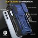 Ударостійкий чохол Camshield Army Ring для Samsung Galaxy S24 FE Синій / Navy фото 3