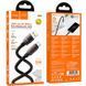 Дата кабель Hoco U143 Joy USB to Type-C 5A (1.2m) Black фото 2
