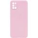 Силиконовый чехол Candy Full Camera для Samsung Galaxy A31 Розовый / Pink Sand