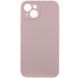 Чехол Silk Full Camera Protective (AA) NO LOGO для Apple iPhone 15 (6.1") Розовый / Chalk Pink