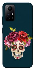 Чохол itsPrint Flower skull для Xiaomi Redmi Note 12S