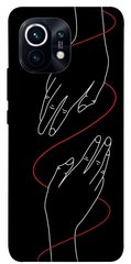 Чехол itsPrint Плетение рук для Xiaomi Mi 11
