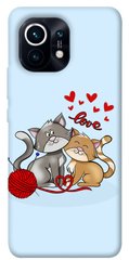 Чехол itsPrint Два кота Love для Xiaomi Mi 11