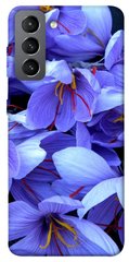 Чехол itsPrint Фиолетовый сад для Samsung Galaxy S21 FE