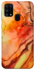 Чехол itsPrint Красный коралл мрамор для Samsung Galaxy M31