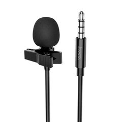 Мікрофон петличний Hoco L14 3,5mm Чорний