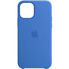 Чохол Silicone Case (AA) для Apple iPhone 12 Pro Max (6.7") Синій / Capri Blue