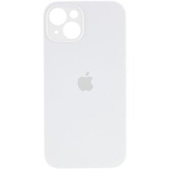 Чехол Silicone Case Full Camera Protective (AA) для Apple iPhone 14 (6.1") Белый / White
