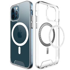 Чохол TPU Space Case with MagSafe для Apple iPhone 15 Pro Max (6.7") Прозорий