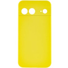 Чохол Silicone Cover Lakshmi Full Camera (AAA) для Google Pixel 7a Жовтий / Yellow