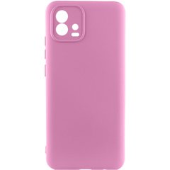 Чохол Silicone Cover Lakshmi Full Camera (A) для Motorola Moto G72 Рожевий / Pink