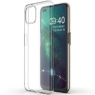 TPU чехол Epic Transparent 1,0mm для Oppo A92s Бесцветный (прозрачный)