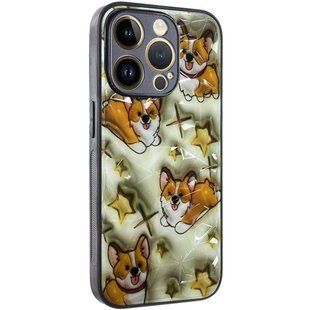 TPU+PC чехол Prisma Plushie для Apple iPhone 14 Pro (6.1") Corgi