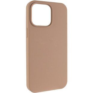 Чехол Silk (AA) NO LOGO with Magnetic Fit для Apple iPhone 15 Pro Max (6.7") Бежевый / Desert Gold