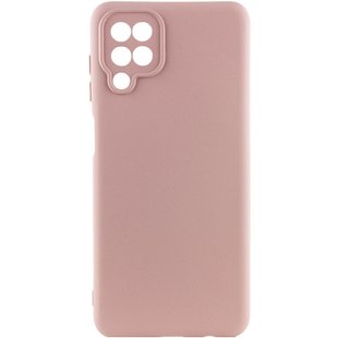 Чехол Silicone Cover Lakshmi Full Camera (AAA) для Samsung Galaxy M32 Розовый / Pink Sand