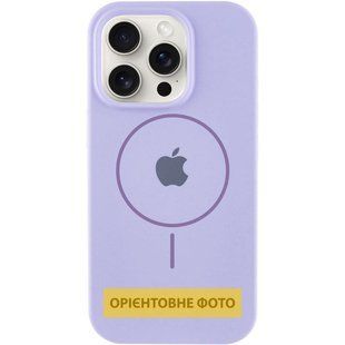 Чехол Silicone Case Full Protective (AA) V2 with MagSafe для Apple iPhone 16 Pro Max (6.9") Сиреневый / Dasheen