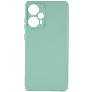 Силиконовый чехол Candy Full Camera для Xiaomi Poco F5 / Note 12 Turbo Зеленый / Menthol