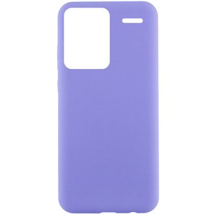 Чехол Silicone Cover Lakshmi (AAA) для Xiaomi Redmi Note 13 Pro+ Сиреневый / Dasheen