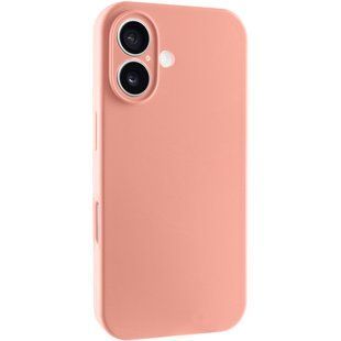 Чехол Silk Full Camera Protective (AA) NO LOGO для Apple iPhone 16 (6.1") Персиковый / Peach