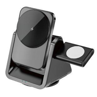БЗУ WIWU Wi-W018 3 in 1 wireless charger Grey