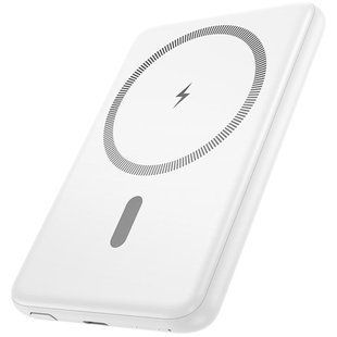 Портативное ЗУ Power Bank Hoco J140A Tony ultra-thin PD20W с БЗУ 5000 mAh White