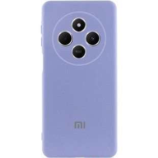 Чохол Silicone Cover Lakshmi Full Camera (AAA) with Logo для Xiaomi Redmi 14C / Poco C75 Бузковий / Dasheen