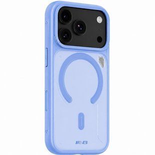 TPU+PC чохол Blueo Frosted Heat Dissip. with MagSafe для Apple iPhone 17 Pro Max / 18 Pro Max (6.9") Блакитний / Sky Blue