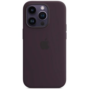 Чехол Silicone Case Full Protective (AA) для Apple iPhone 16 Pro (6.3") Фиолетовый / Elderberry