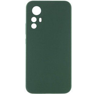 Чехол Silicone Cover Lakshmi Full Camera (AAA) with Logo для Xiaomi Redmi Note 12S Зеленый / Cyprus Green