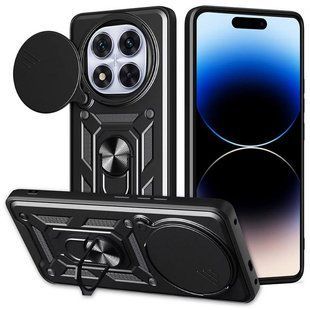 Чехол Ummi Camshield Serge Ring для Xiaomi Redmi Note 14 Pro 4G Черный / Black