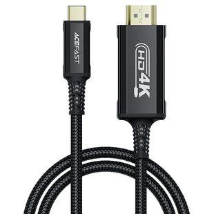 Дата кабель Acefast C1-10 USB-C to HDTV (1.8m) Black