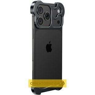 Чехол Minimalist Metal Bumper для Apple iPhone 17 Air (6.5") Black