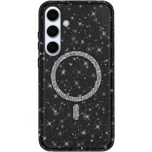 Чехол TPU Eclipse Sparkle Magnetic Fit для Samsung Galaxy S25 / S24 Black