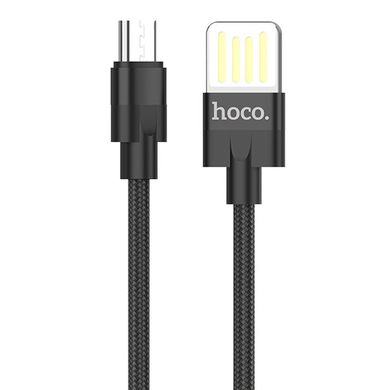 Дата кабель Hoco U55 Outstanding Micro USB Cable (1.2m) Черный