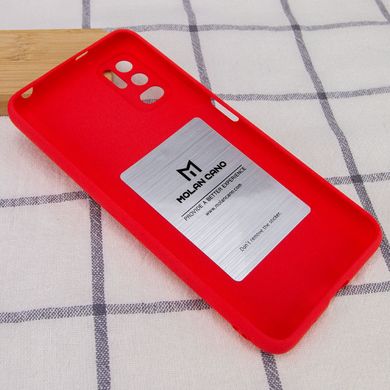 TPU чехол Molan Cano Smooth для Xiaomi Redmi Note 10 5G / Poco M3 Pro Красный