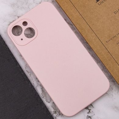 Чохол Silk Full Camera Protective (AA) NO LOGO для Apple iPhone 15 Plus (6.7") Рожевий / Chalk Pink
