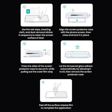 Уценка Защитное стекло Nillkin (CP+PRO) для Apple iPhone 16 Pro (6.3") (+ аппликатор) Поврежденная упаковка / Черный