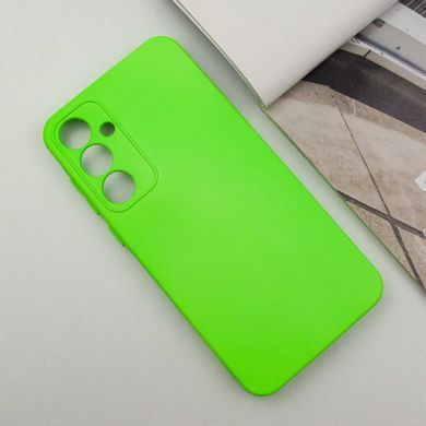 Чехол Silicone Cover Lakshmi Full Camera (A) для Samsung Galaxy M14 5G Салатовый / Neon Green
