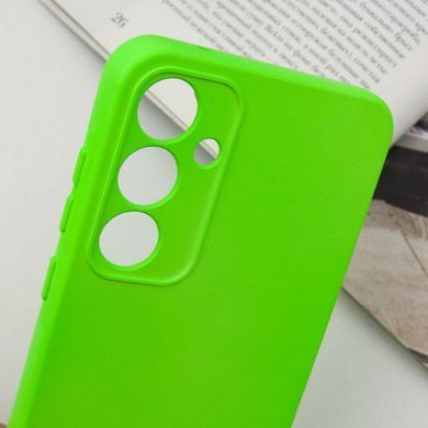 Чехол Silicone Cover Lakshmi Full Camera (A) для Samsung Galaxy M14 5G Салатовый / Neon Green