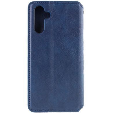 Шкіряний чохол-книжка GETMAN Cubic (PU) для Samsung Galaxy A25 5G Синій