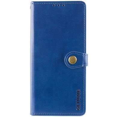 Шкіряний чохол-книжка GETMAN Gallant (PU) для Xiaomi 15 Pro Синій