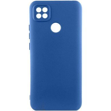 Чохол TPU GETMAN Liquid Silk Full Camera для Xiaomi Redmi 9C Синій / Navy Blue