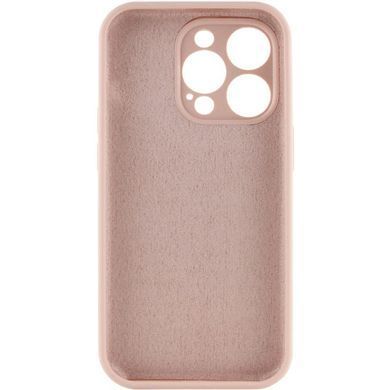Чехол Silk Full Camera Protective (AA) NO LOGO для Apple iPhone 13 Pro Max (6.7") Розовый / Pink Sand