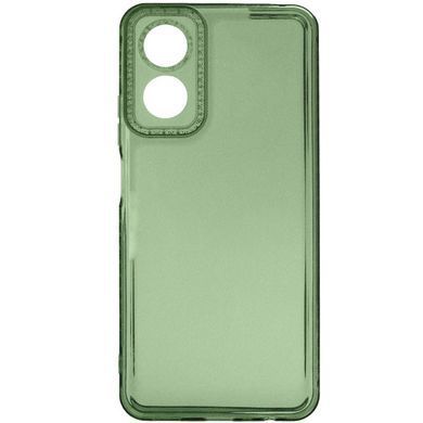 Чохол TPU Starfall Clear для Oppo A17 Зелений