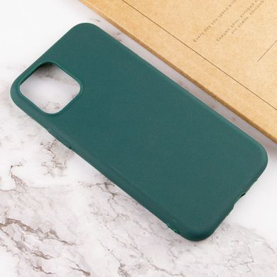 Силіконовий чохол Candy для Apple iPhone 13 mini (5.4") Зелений / Forest green