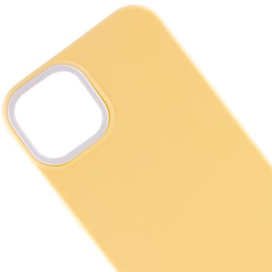 Чохол TPU+PC Bichromatic для Apple iPhone 11 (6.1") Creamy-yellow / White