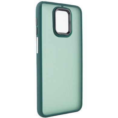 Чехол TPU+PC Lyon Frosted для Xiaomi Redmi Note 9s / Note 9 Pro / Note 9 Pro Max Green