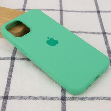 Чохол Silicone Case Full Protective (AA) для Apple iPhone 12 Pro / 12 (6.1") Зелений / Spearmint