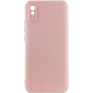 Чохол Silicone Cover Ummi Lakshmi Full Camera (AA) для Xiaomi Redmi 9A Рожевий / Pink Sand
